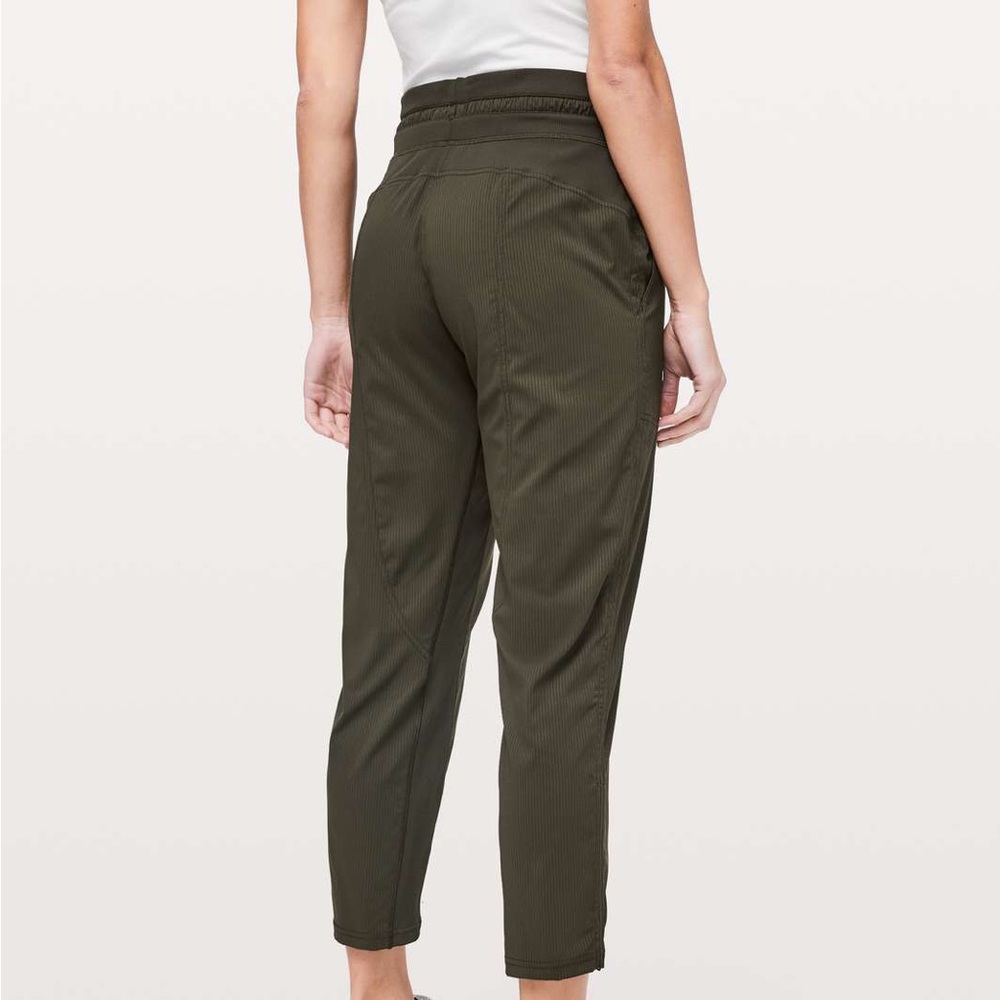 Lululemon Dance Studio Crop Dark Olive